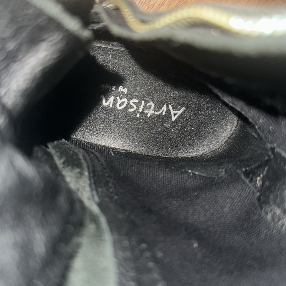 Black Leather combat boots - Picture 6 of 6
